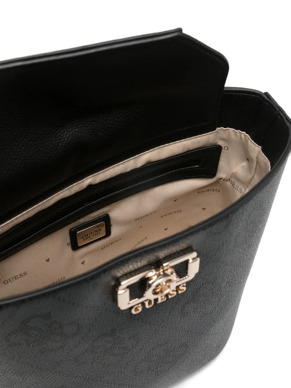 monogram bucket bag