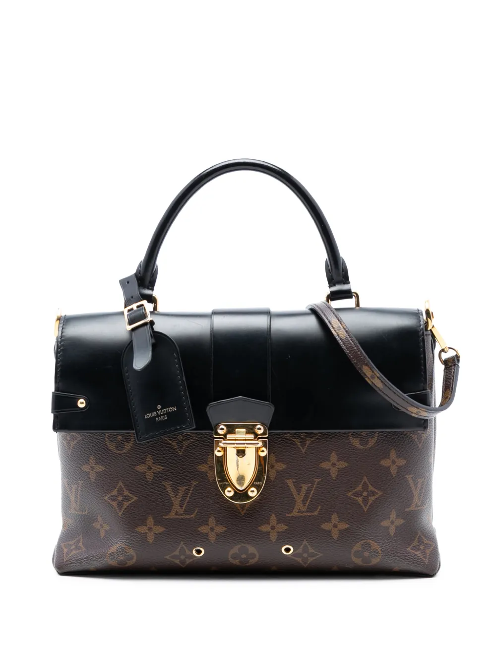 Louis Vuitton Pre-Owned 2017 Monogram One Handle Flap satchel - Nero
