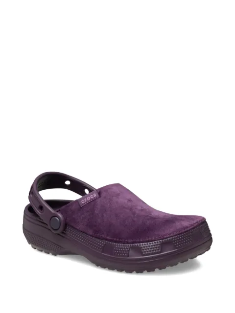 Crocs Classic Crafted velvet clog sandals