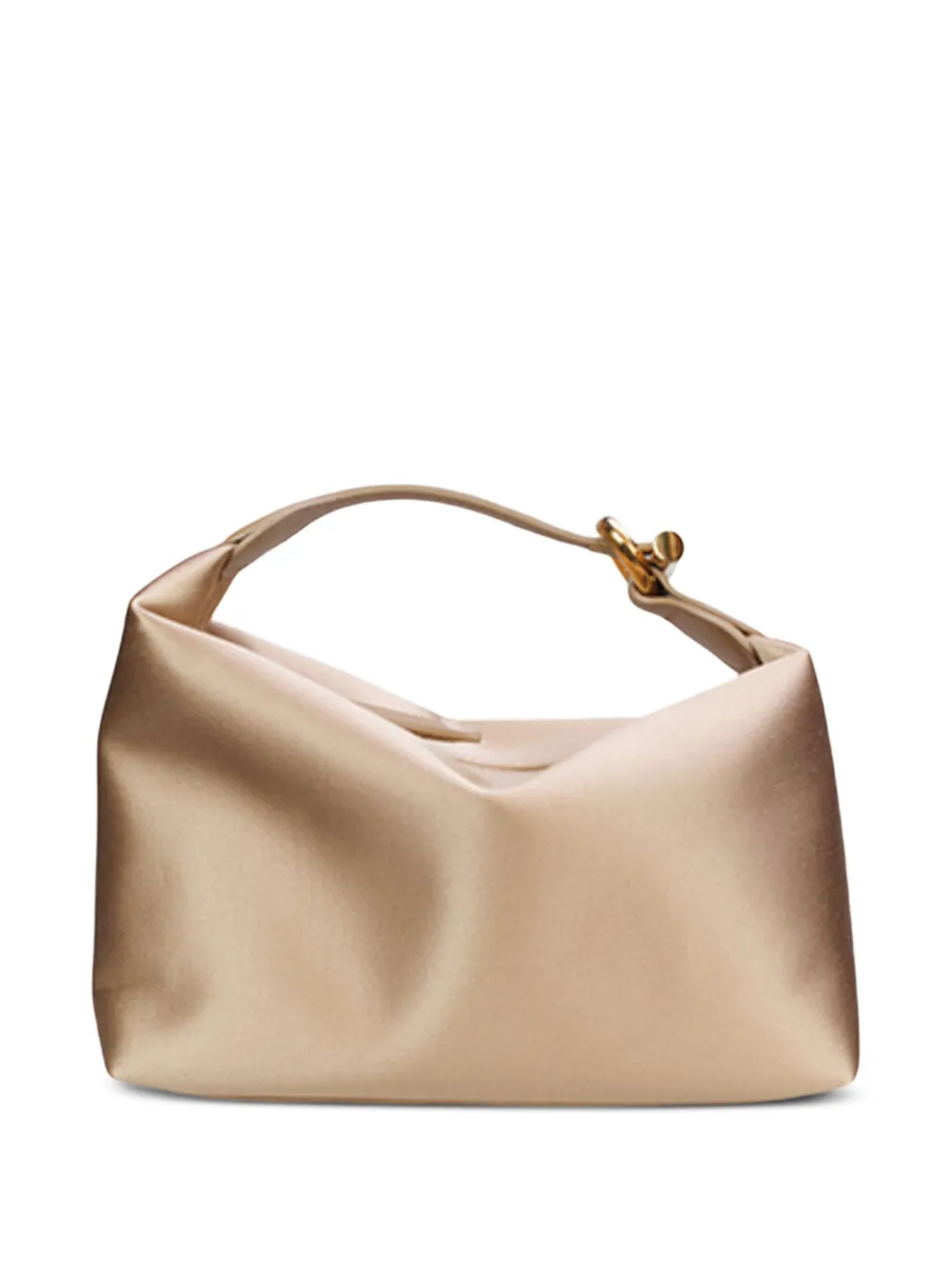 Liffner pillow pouch golden hardware tote bag - Toni neutri