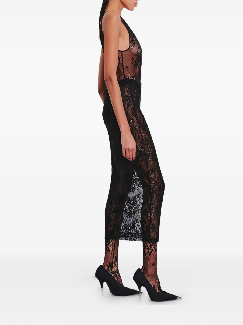 Floral Lace Skirt