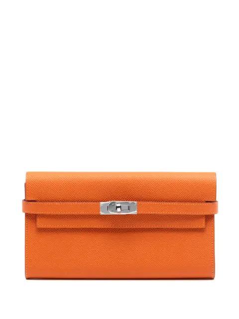 Hermès Pre-Owned 2014 Epsom Kelly Longue Wallet long wallets