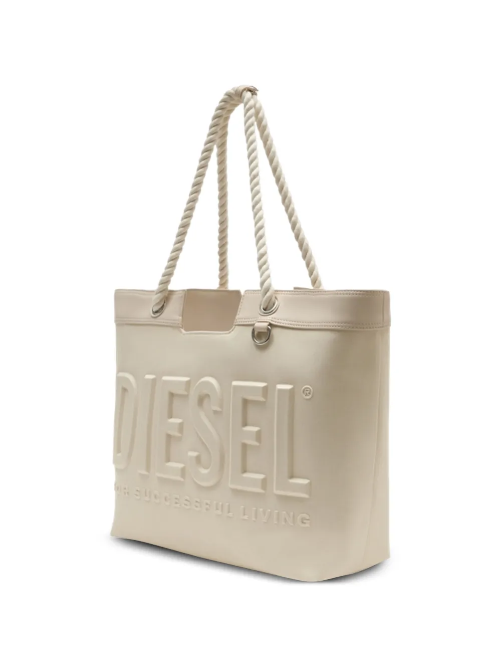 Diesel 3D shopper Beige