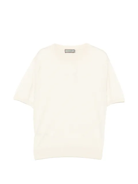 Canali microstructured cotton T-shirt