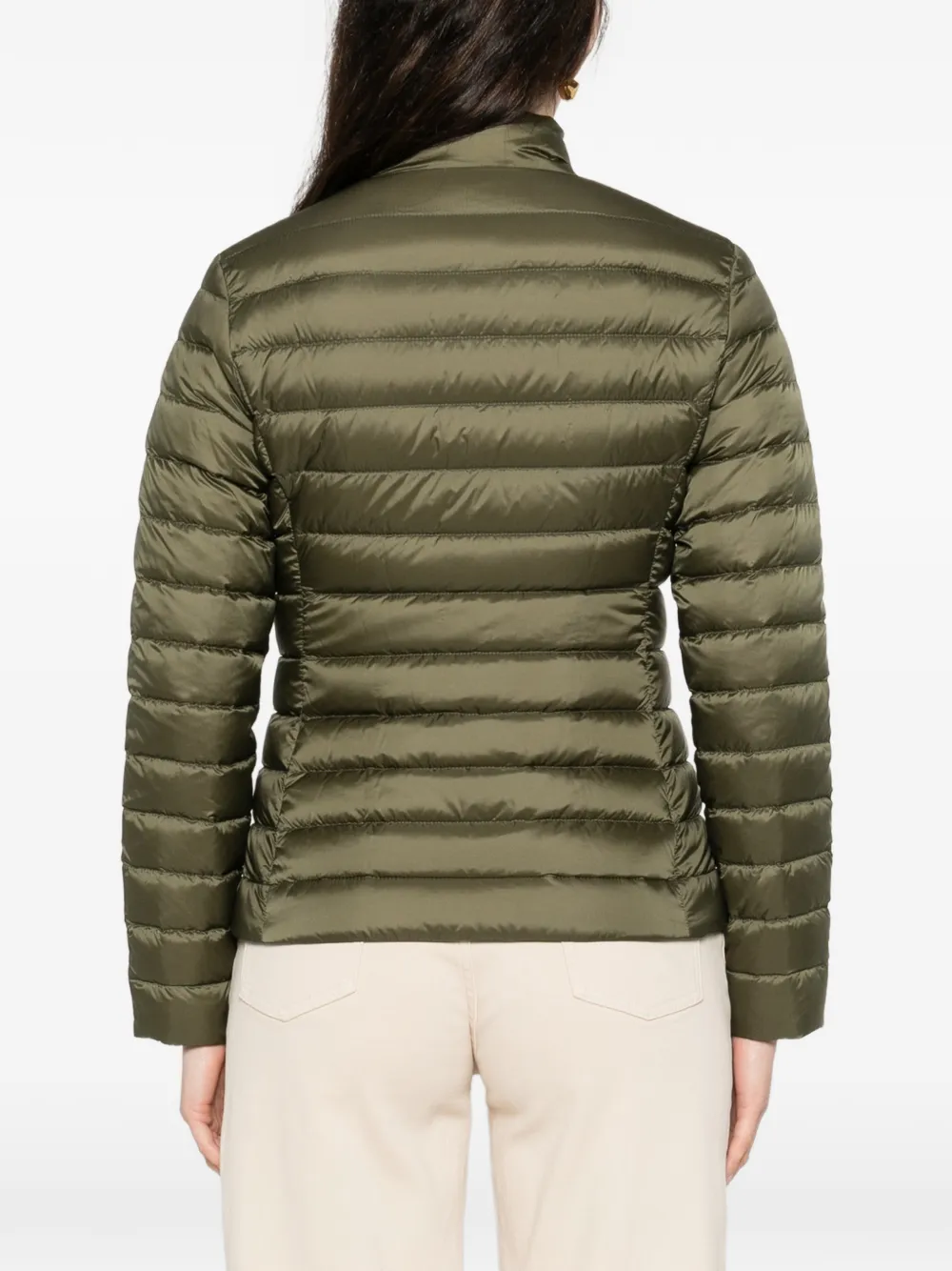  Moncler Two-pocket Puffer Coat - Green 