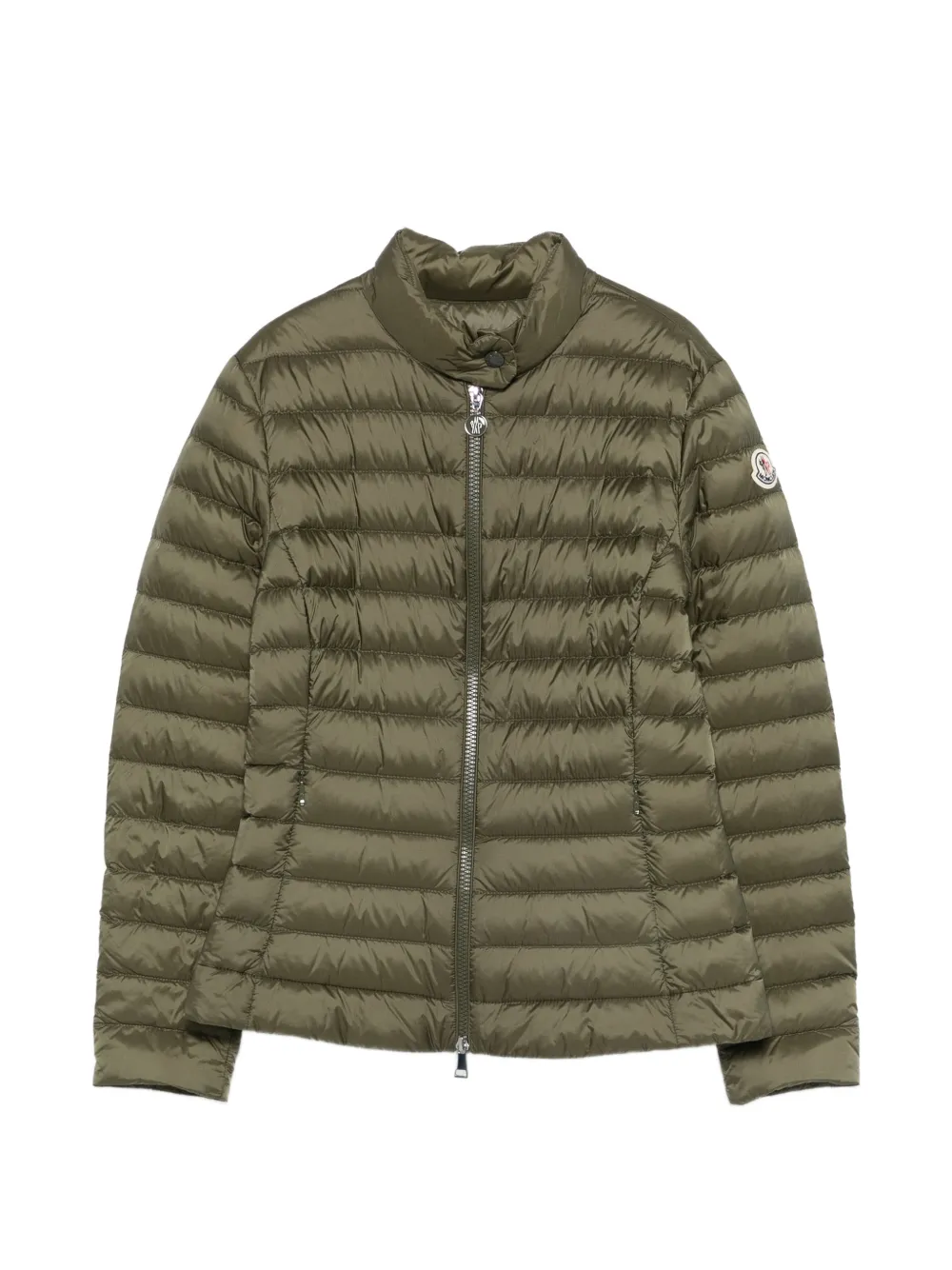 Moncler Igelle donsjack met logopatch Groen
