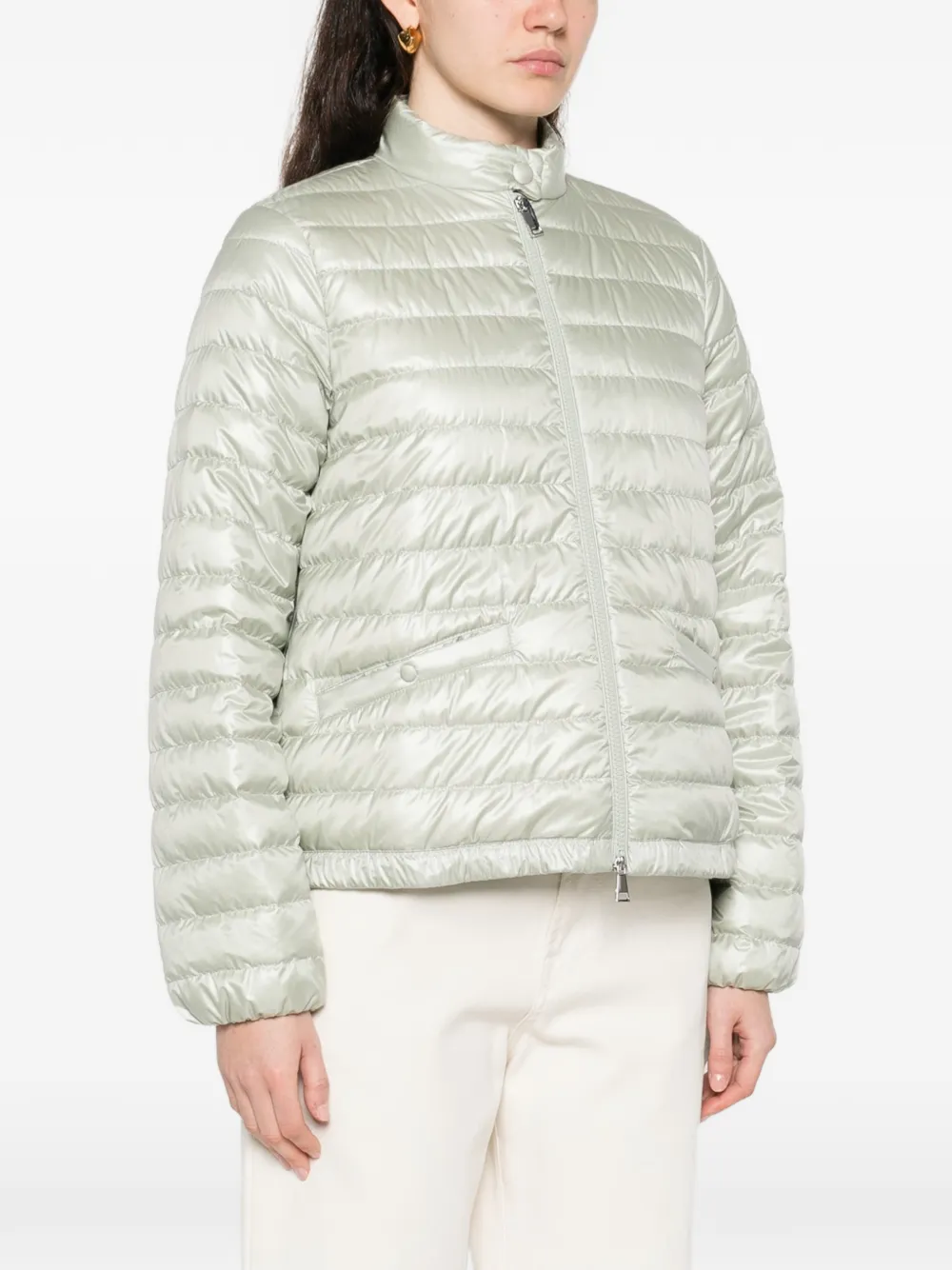  Moncler Azalee Tie-details Jacket - Neutrals 