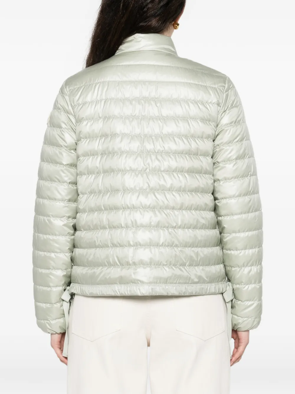 Moncler Azalee jack met gestrikt detail Beige
