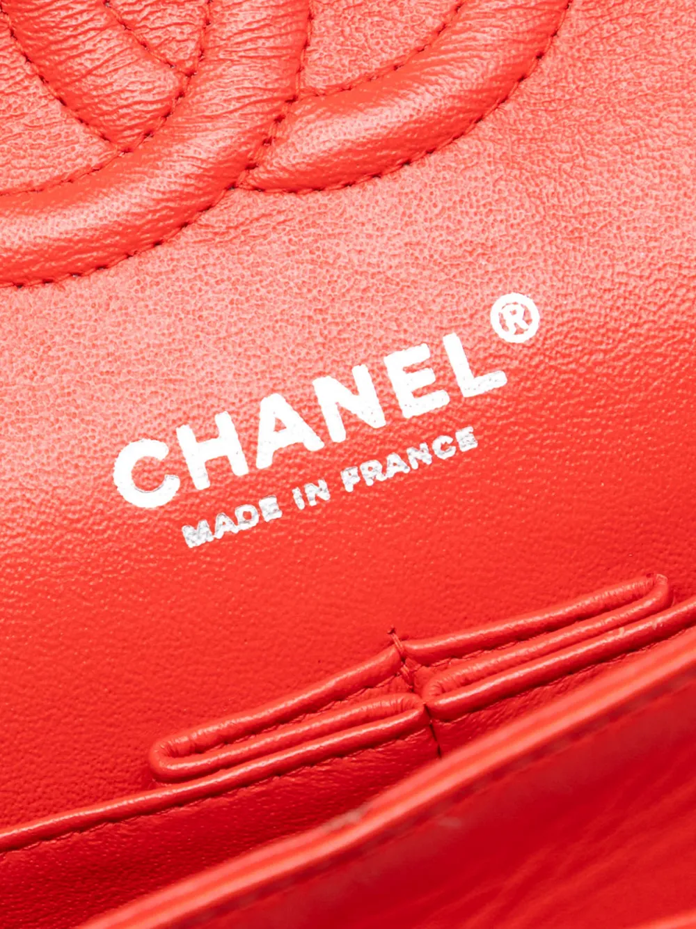 2014 Medium Classic Patent Double Flap Shoulder Bag