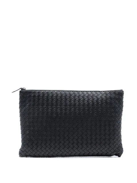 Bottega Veneta Pre-Owned 2012-2024 Intrecciato Clutch aus Nappaleder