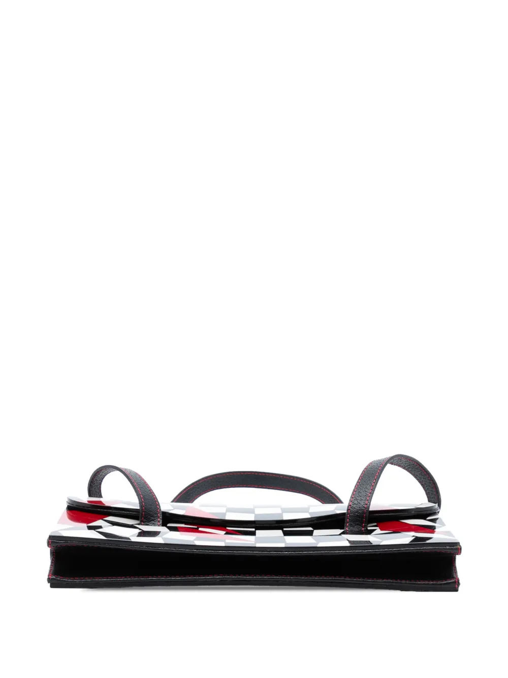 2000-2010 Pigskin Acrylic Glass Geometric Shoulder Bag