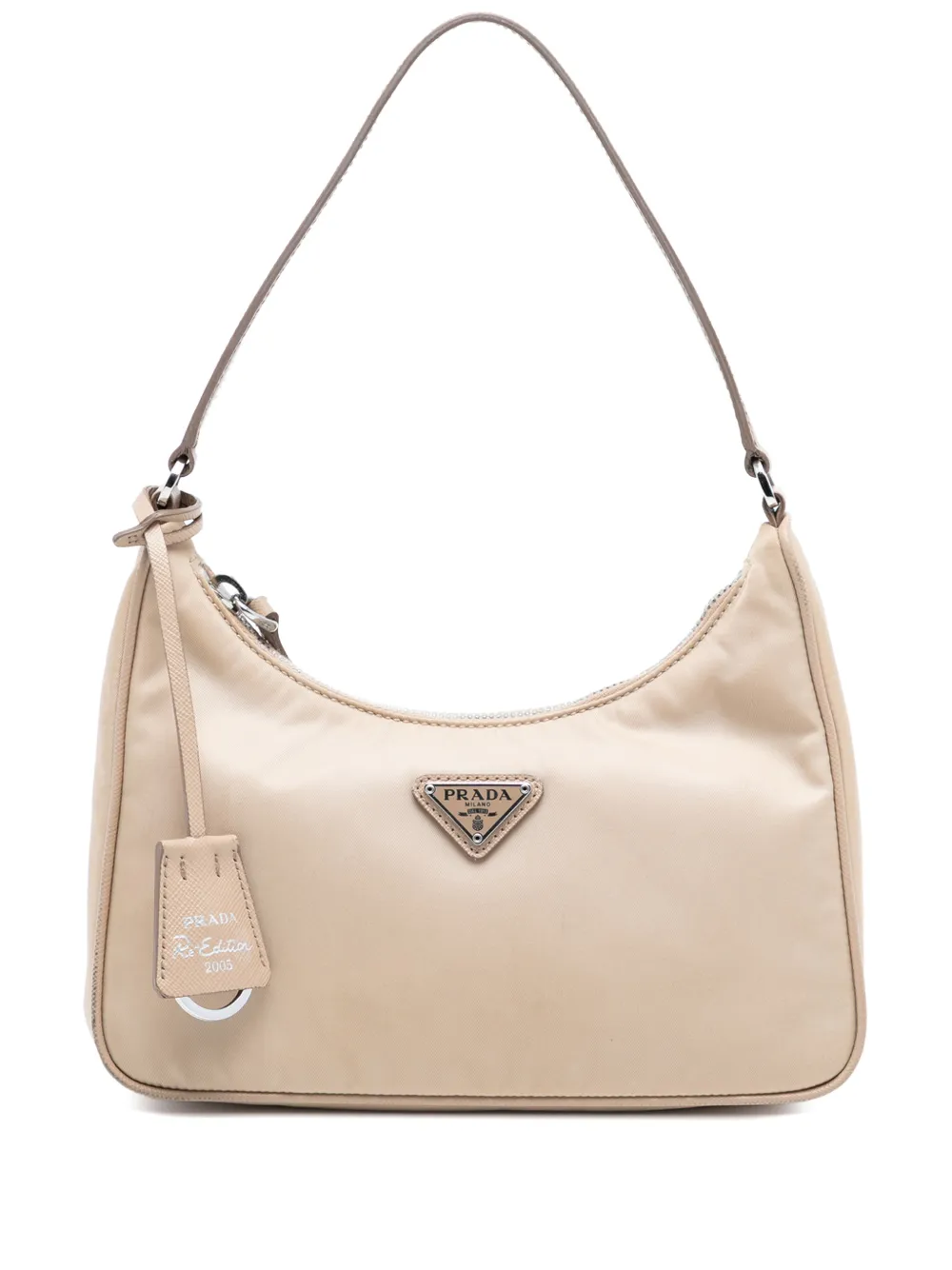 Prada Pre-Owned 2019-2025 Re Nylon Re Edition 2005 satchel - Marrone