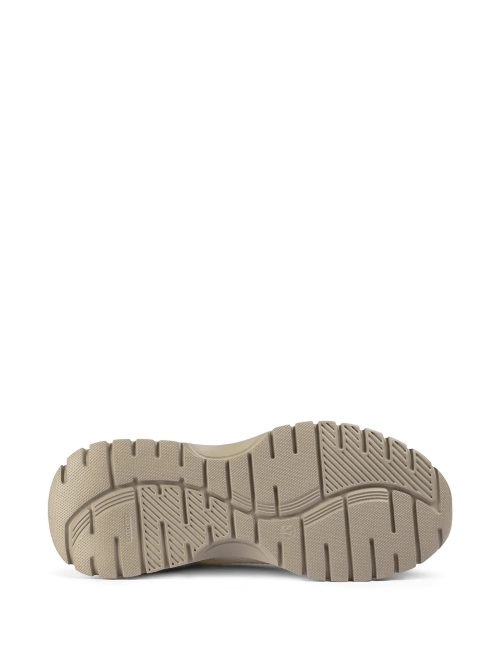 Doucal's Suède gebreide sneakers Beige