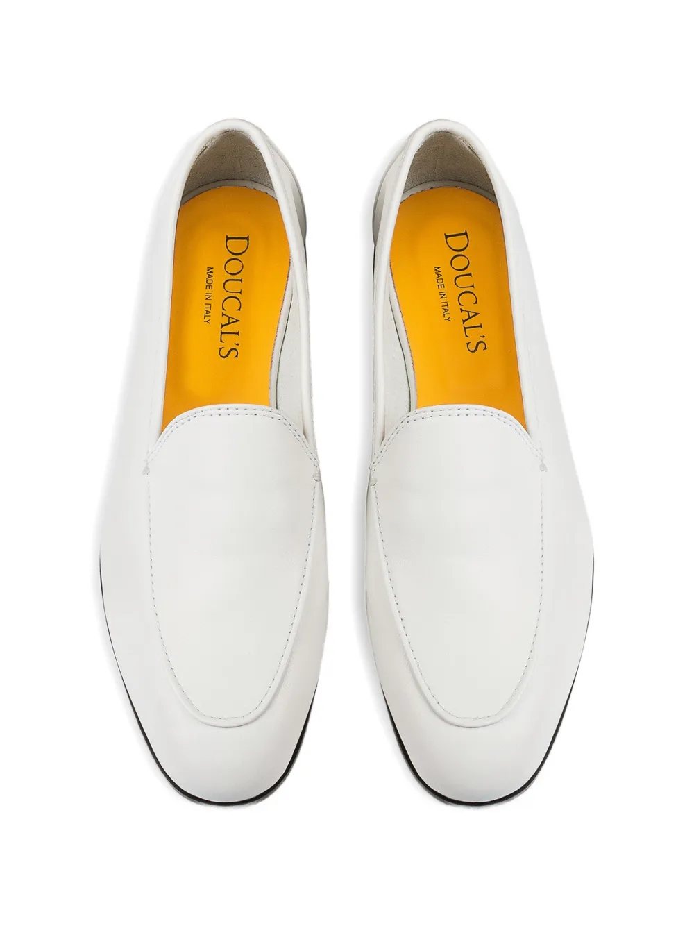 Doucal's Leren loafers Wit