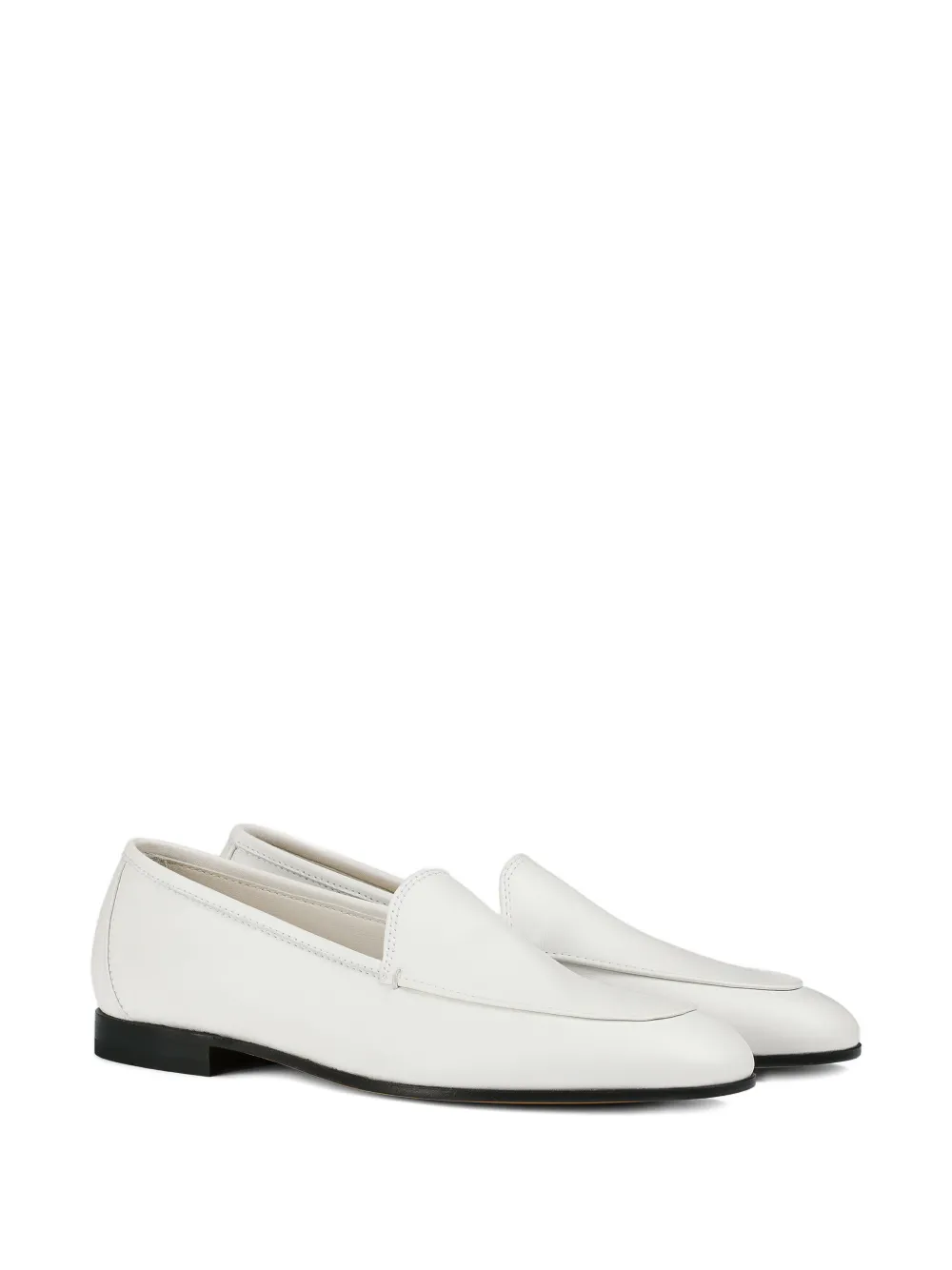 Doucal's Leren loafers Wit