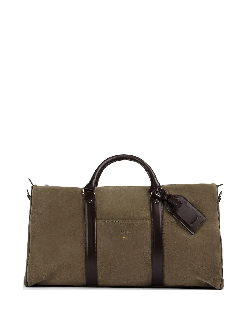 Doucal's suede holdall - Marrone