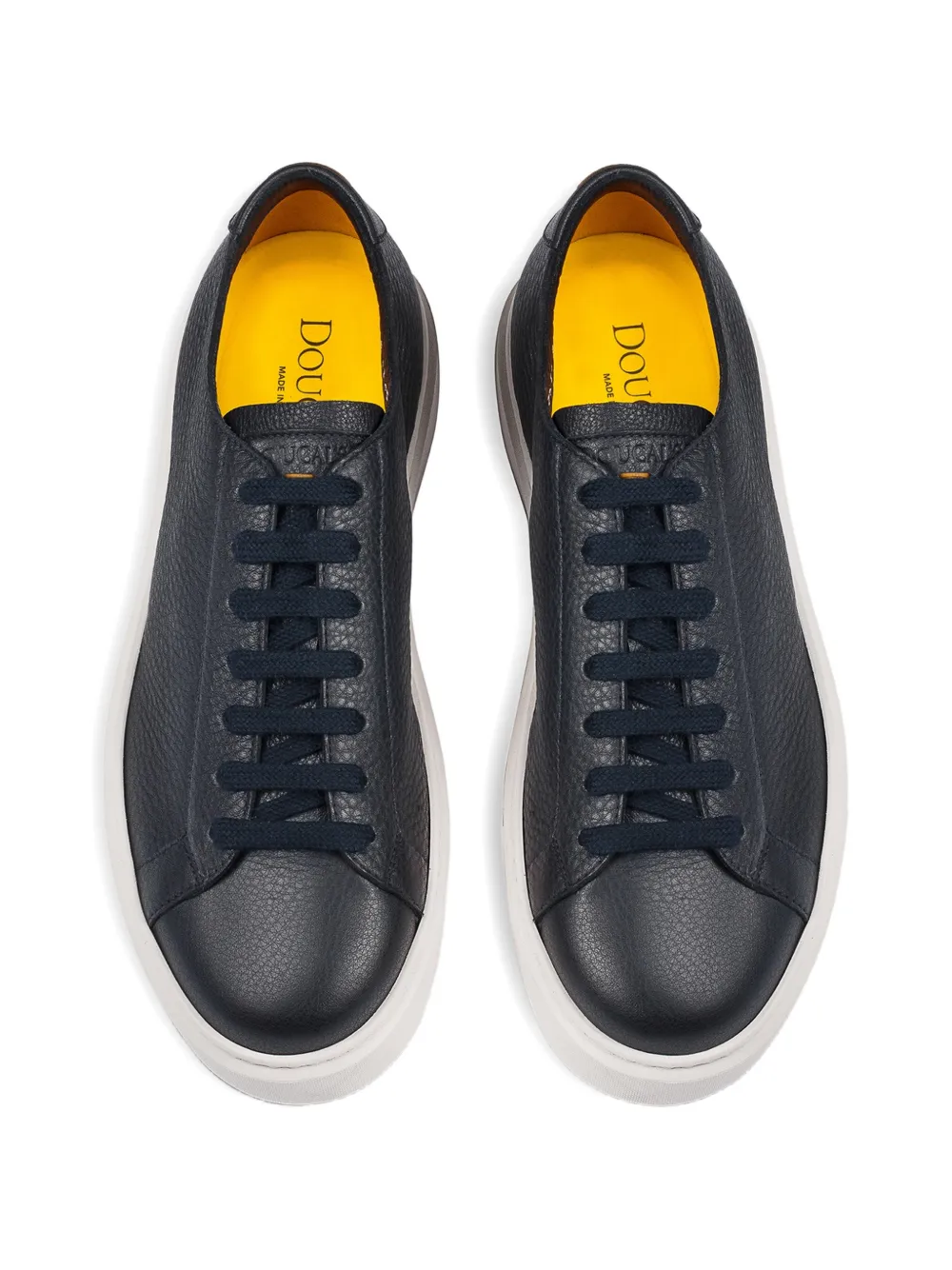 Doucal's Leren sneakers Blauw