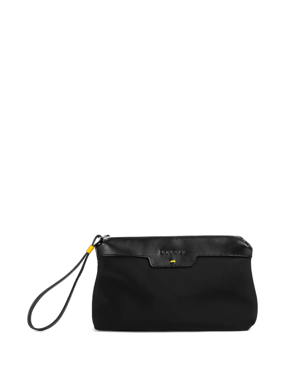 Doucal's Clutch con logo - Nero