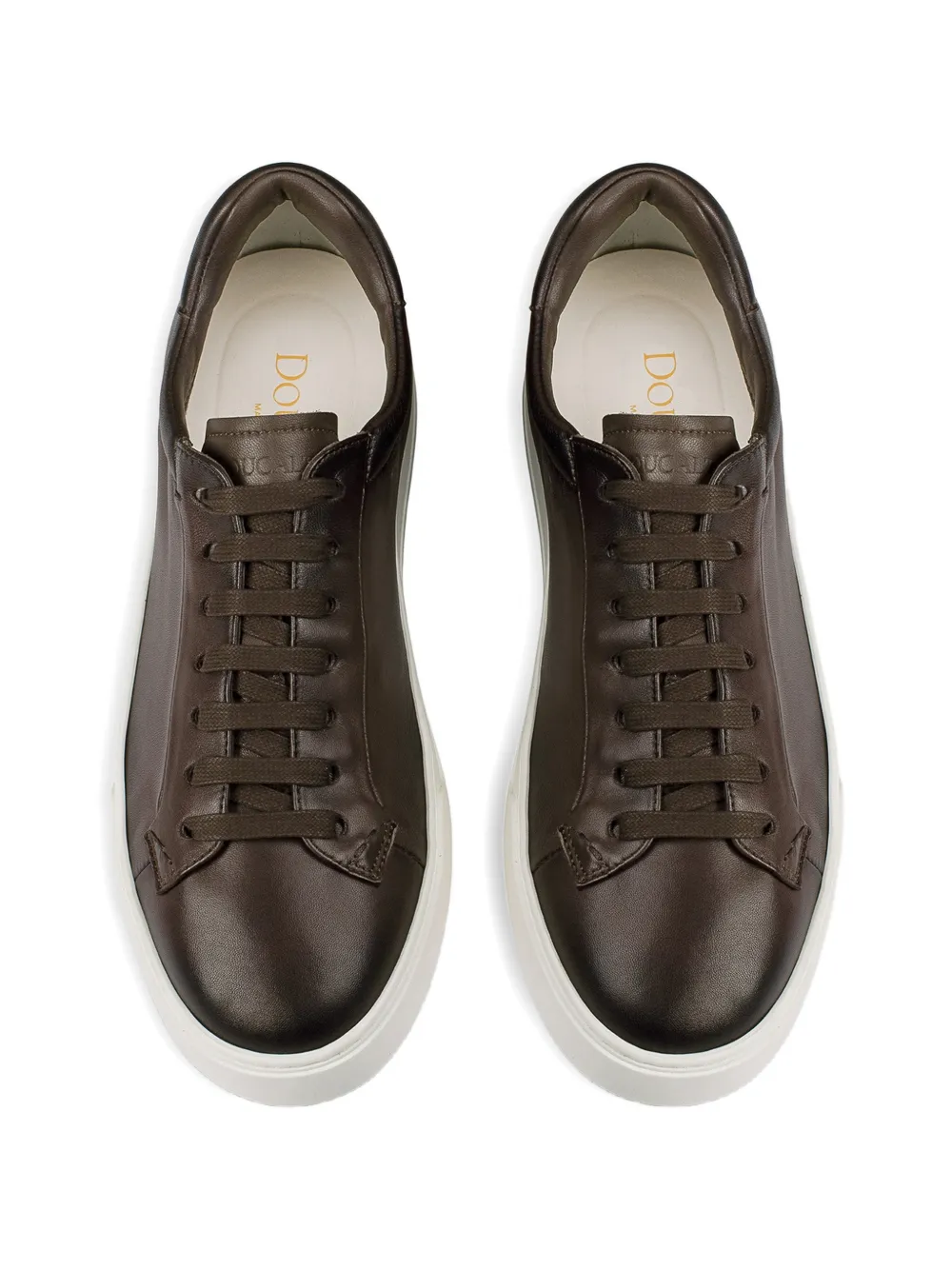 Doucal's Leren sneakers Bruin