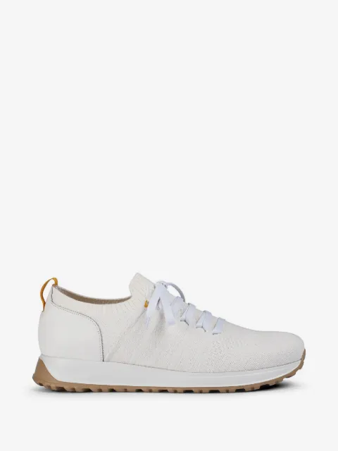 Doucal's leather technical fabric sneakers