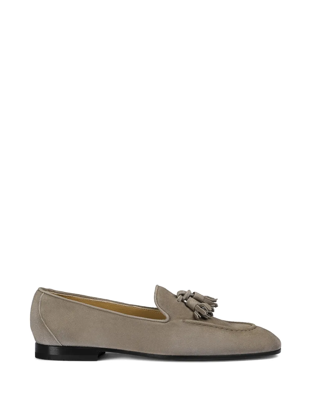 Doucal's suede tassels loafers - Grey