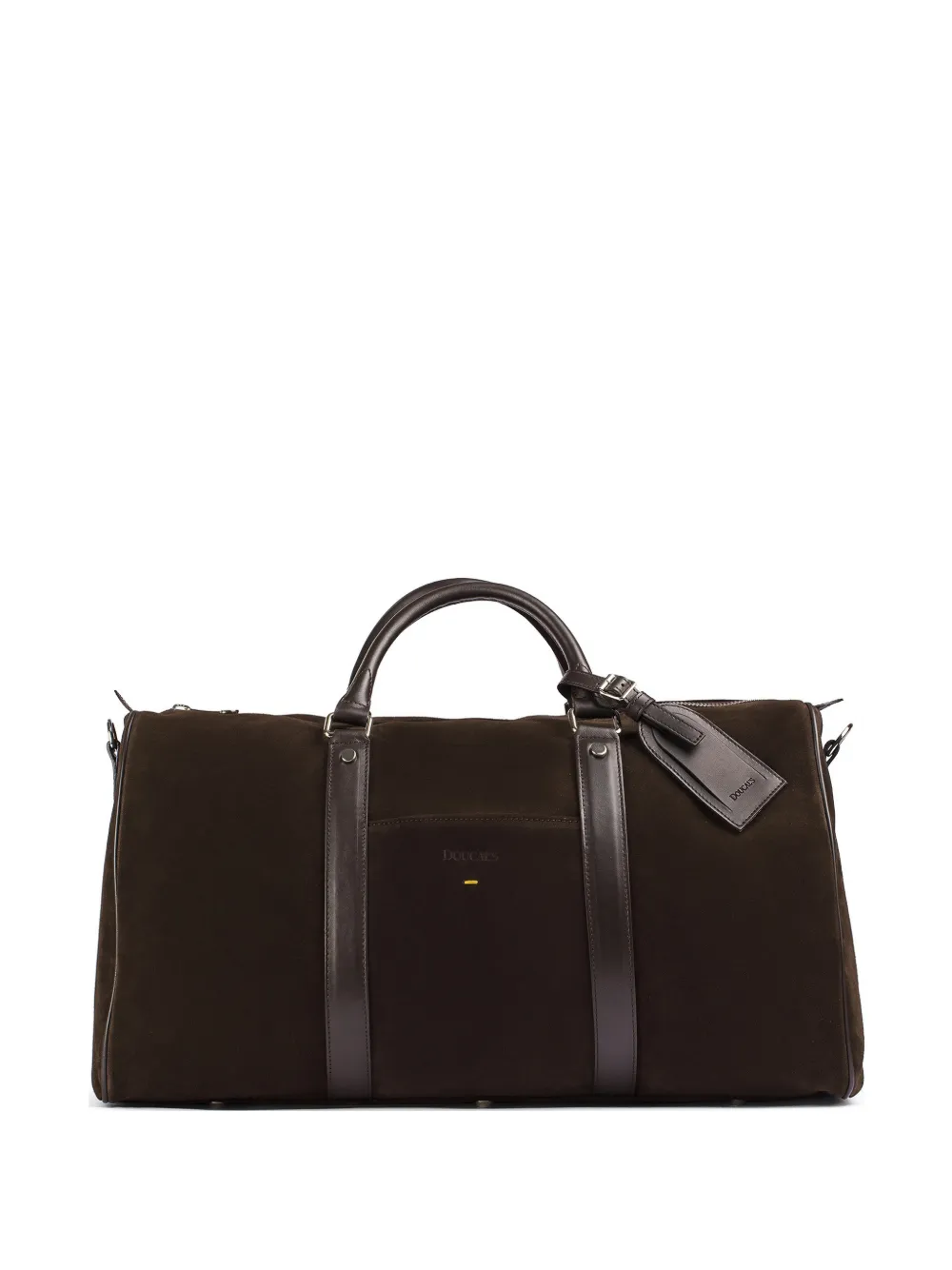Doucal's suede holdall - Marrone