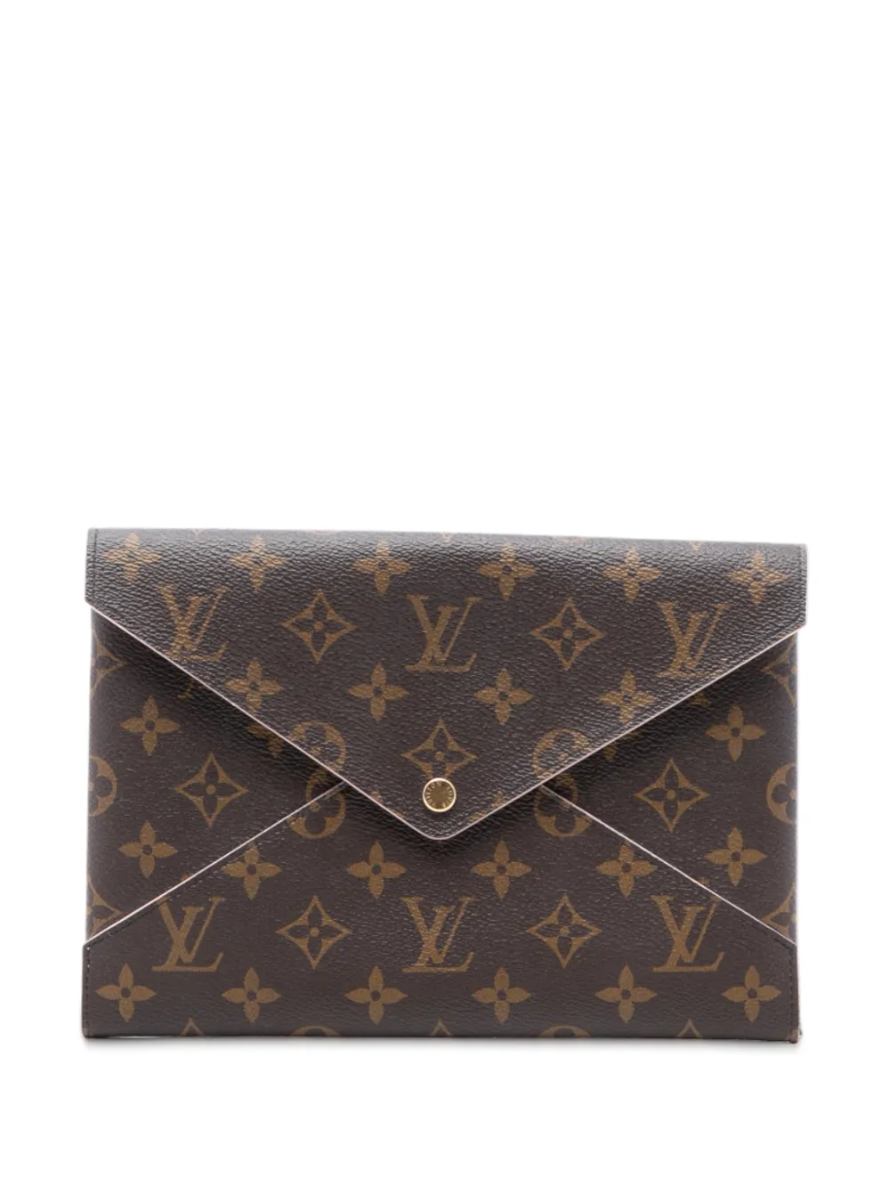 Louis Vuitton Pre-Owned 2020 Monogram Pochette Kirigami Set clutch bag - Marrone