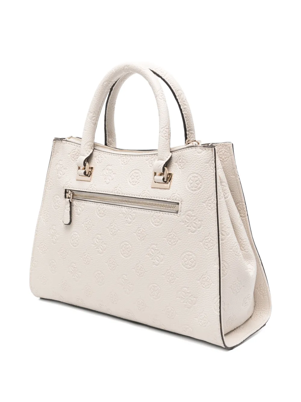 GUESS USA Cresidia II shopper met logoplakkaat Wit