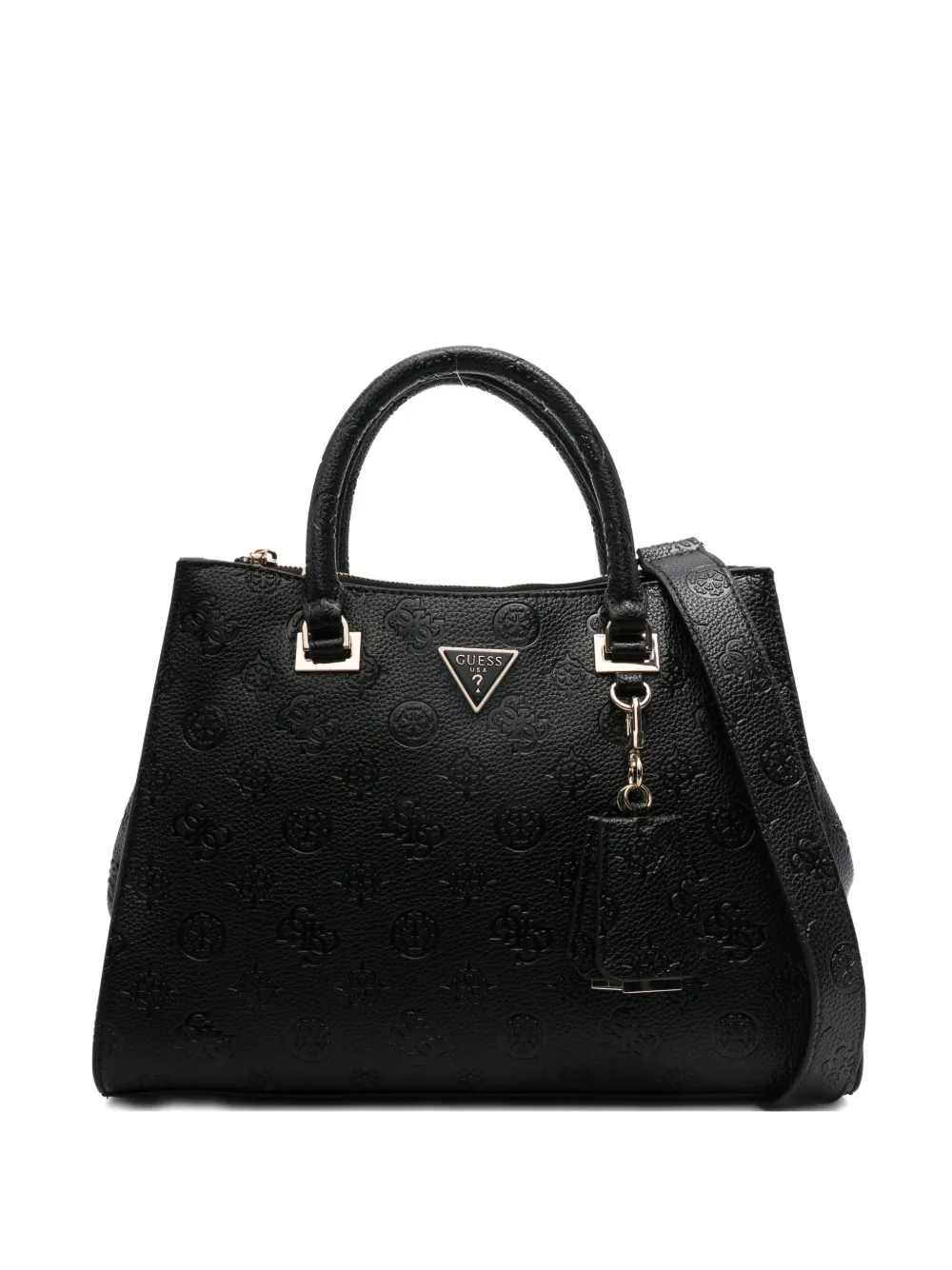 GUESS USA Cresidia logo-plaque tote bag - Nero