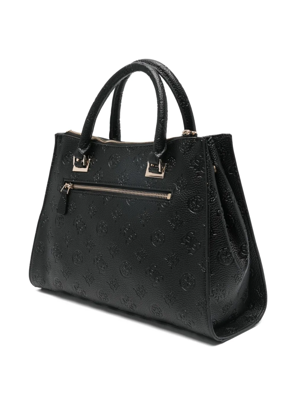 GUESS USA Cresidia shopper met logoplakkaat Zwart