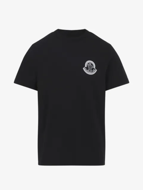 Moncler playera con parche del logo