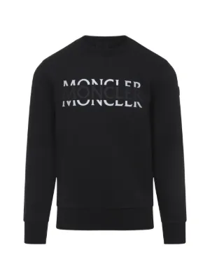 Moncler ロゴ ロングTシャツ | ブラック | FARFETCH JP