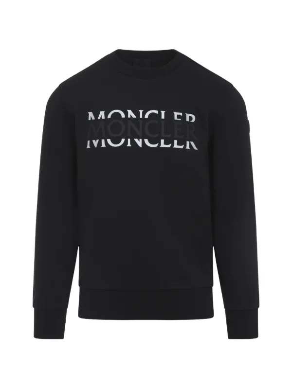 モンクレ−ルロングtシャツ Moncler ロングTシャツ | ブラック | FARFETCH JP