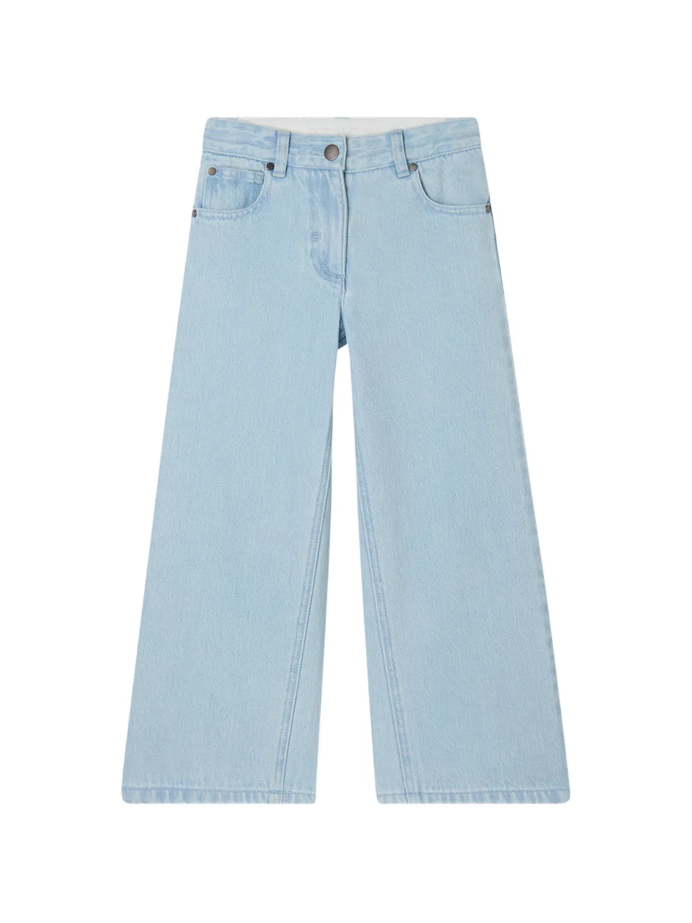 Stella McCartney Kids floral jeans - Blu