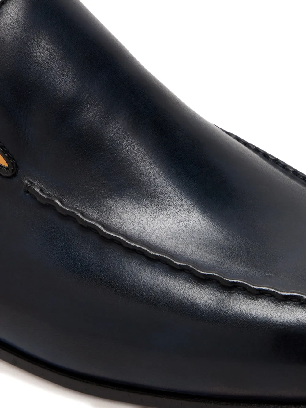 Bontoni leather loafers Blauw