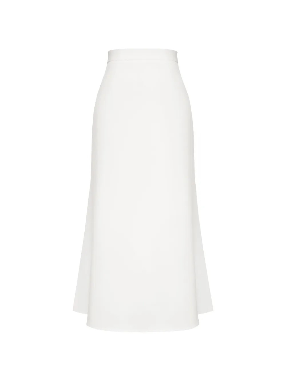 POST MERIDIEM A-line midi skirt - Bianco