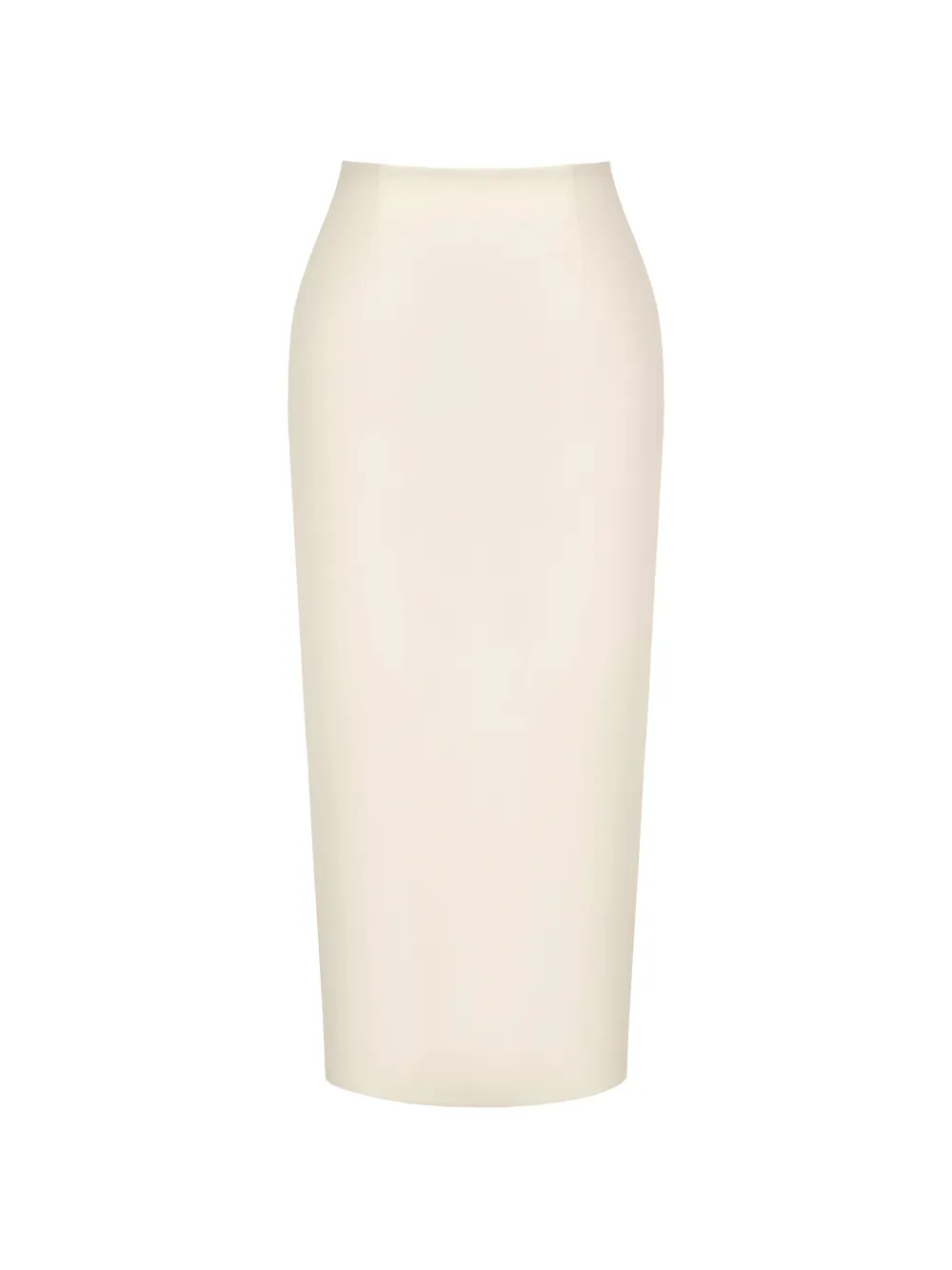 POST MERIDIEM straight maxi skirt - Toni neutri