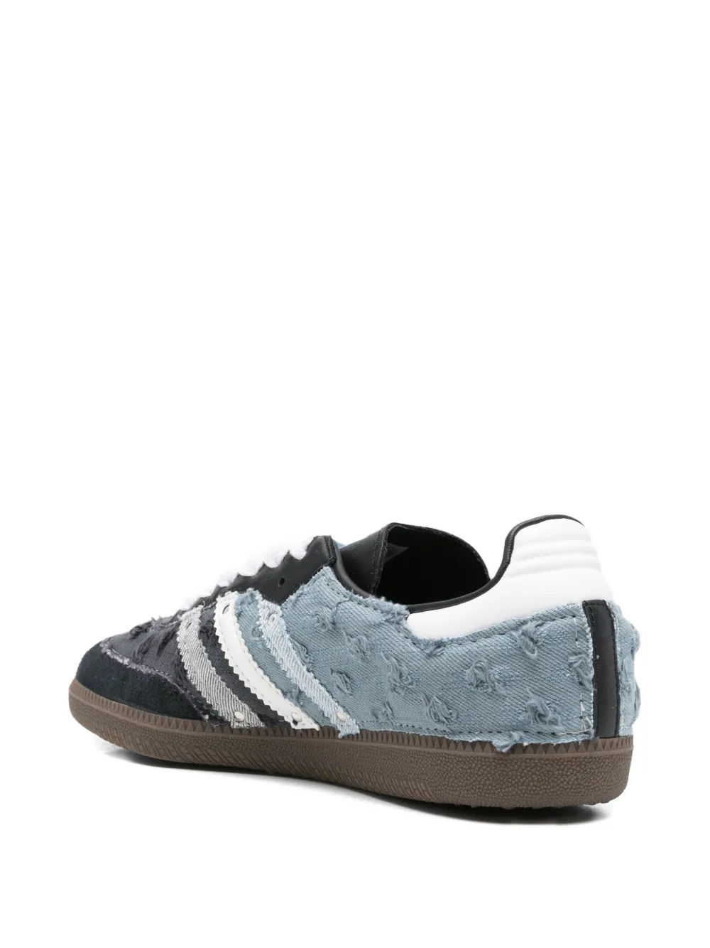adidas Samba gestreepte sneakers Blauw