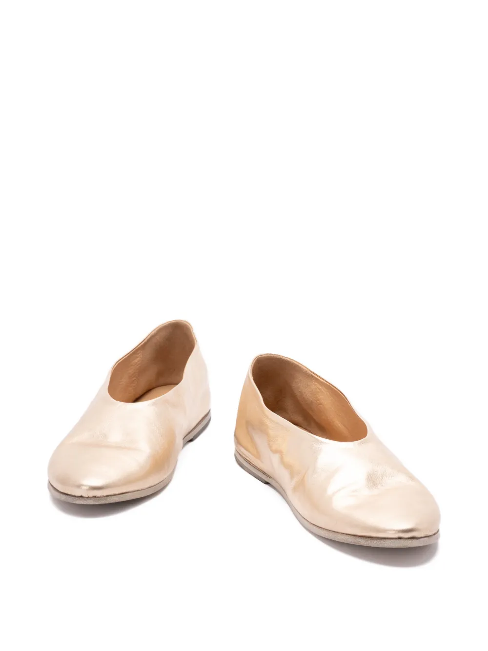 Marsèll Coltellaccio ballet flats Goud