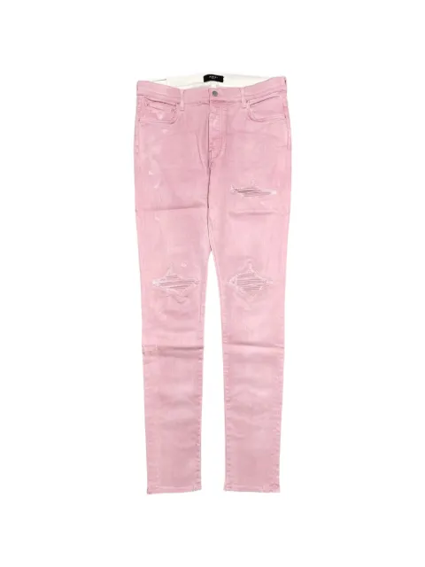 AMIRI distressed straight-leg jeans
