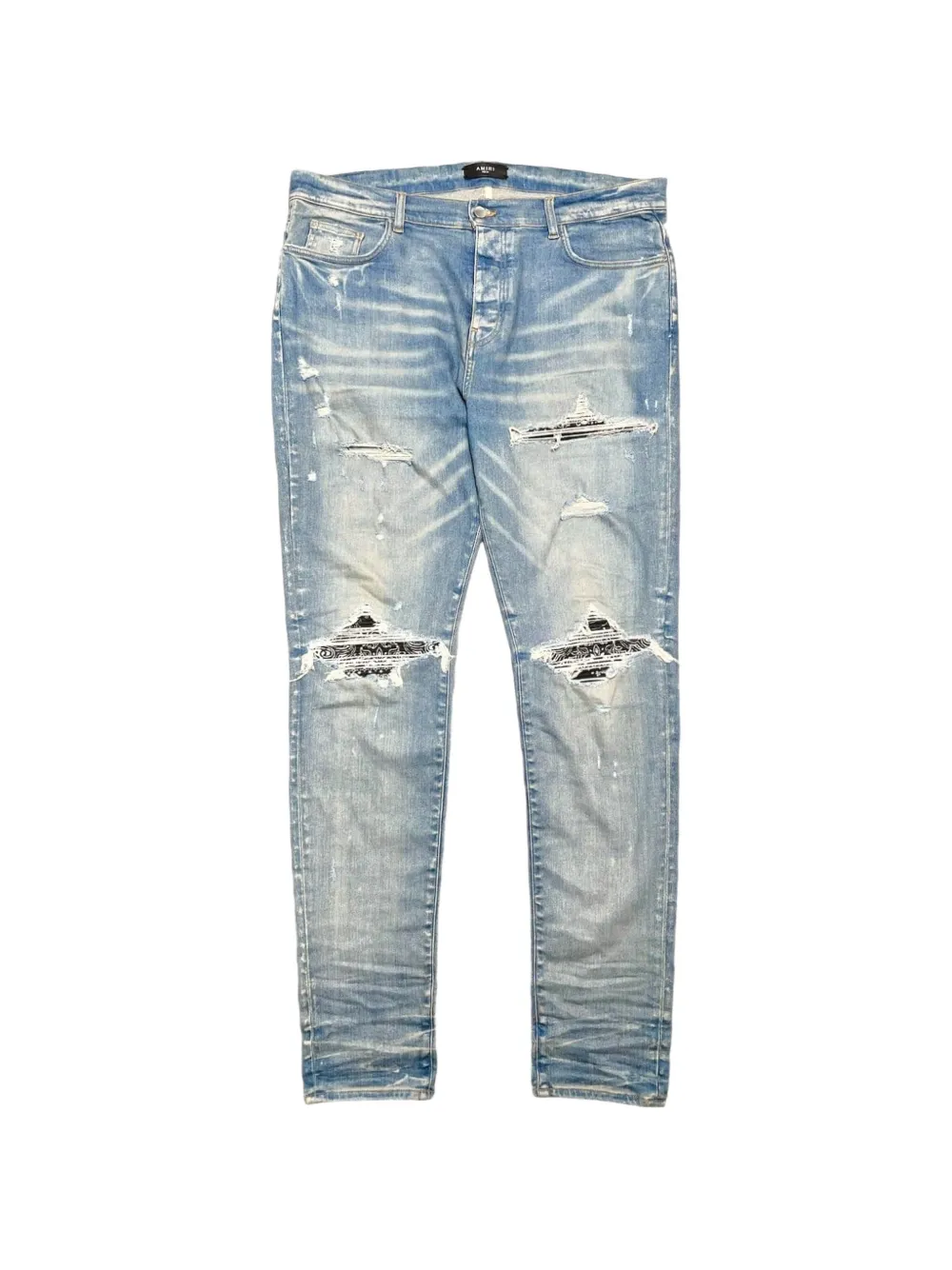 AMIRI distressed jeans - Blu