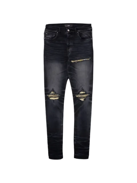 AMIRI MX1 bandana patch jeans