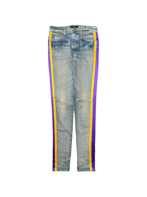 AMIRI side-stripes straight-leg jeans