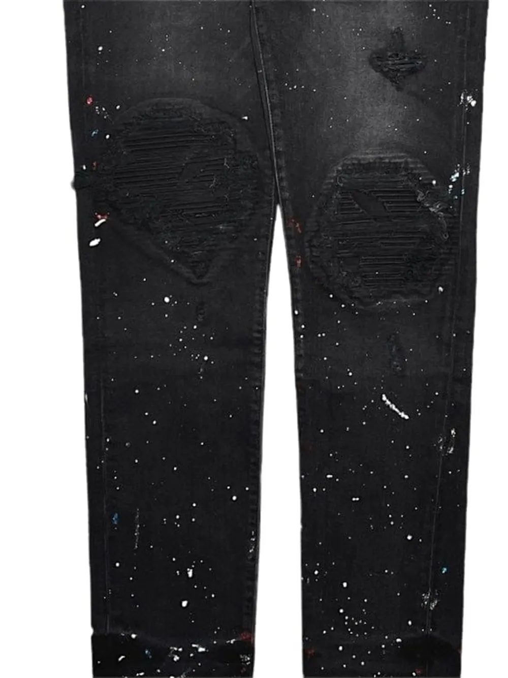  Amiri Mx1 Painted Jeans - Black 
