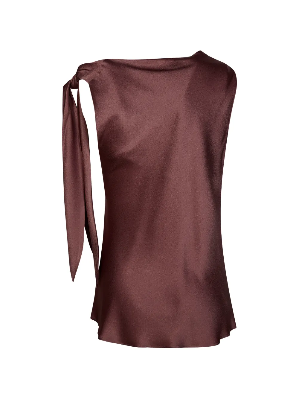  Antonelli Tie-detail Blouse - Brown 
