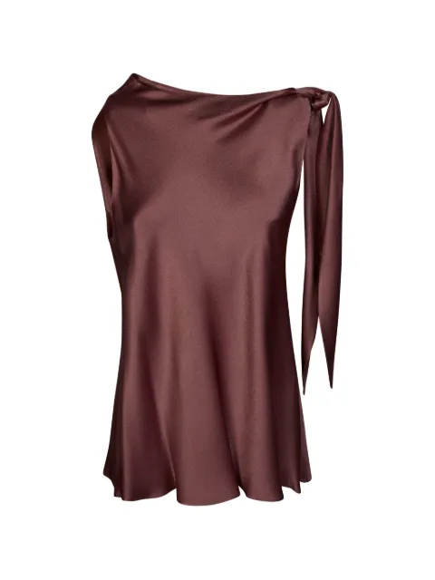 Antonelli tie-detail blouse