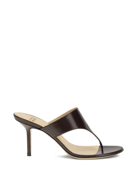 Francesco Russo Sandália com salto agulha