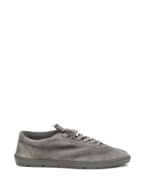 Brunello Cucinelli laced leather sneakers