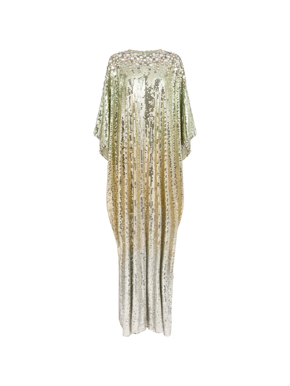 Jenny Packham FONTAINE sequin-embellished maxi dress - Gold