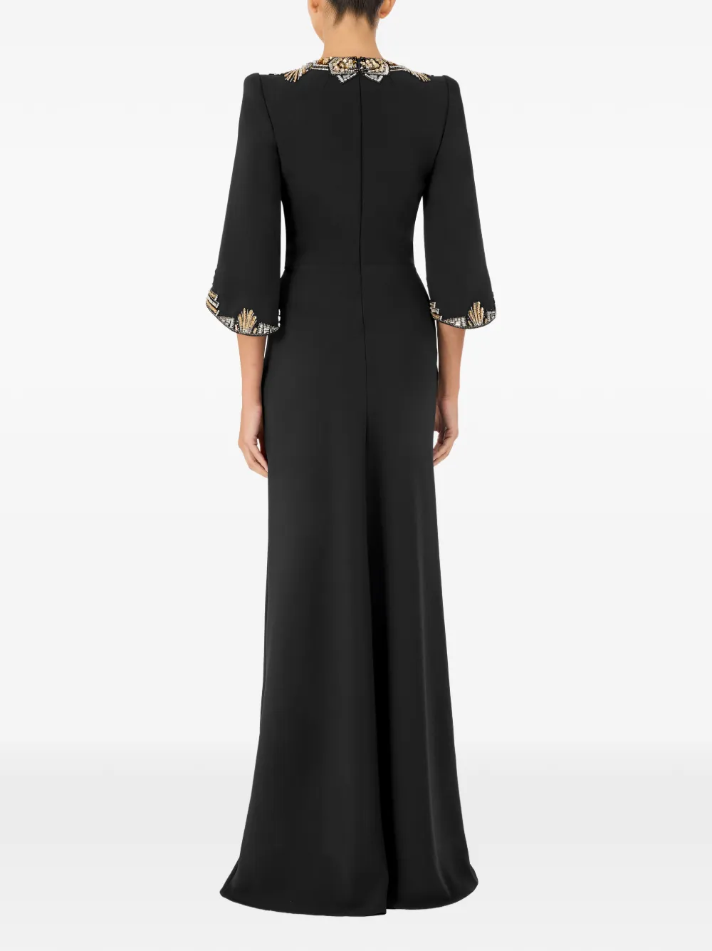 Ice Cascade Embellished Dress